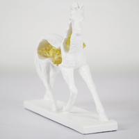 AurraGlow™ Horse Decor Showpiece – Modern Resin Sculpture