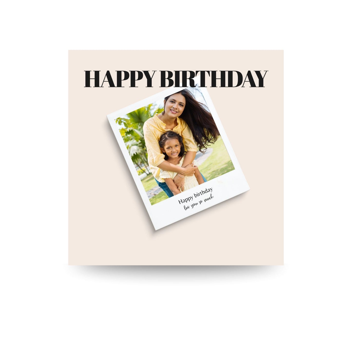 Birthday Memories Square Photo Book