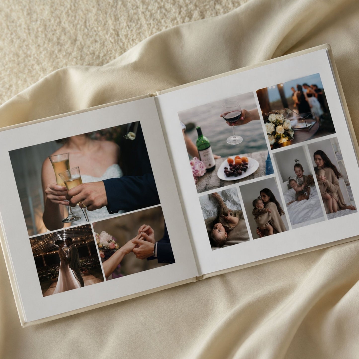Happy Anniversary Personalized Square Photo Book | Our Forever Story