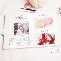 Baby Milestone Keepsake & Photo Album