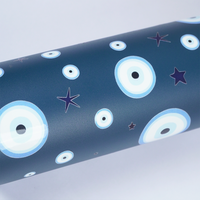 Evil Eye Print Stainless Steel Water Bottle