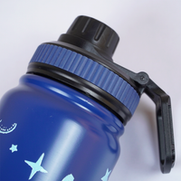 Galaxy Print Stainless Steel Water Bottle