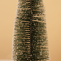 Set 2 Mini Snowy Christmas Tree