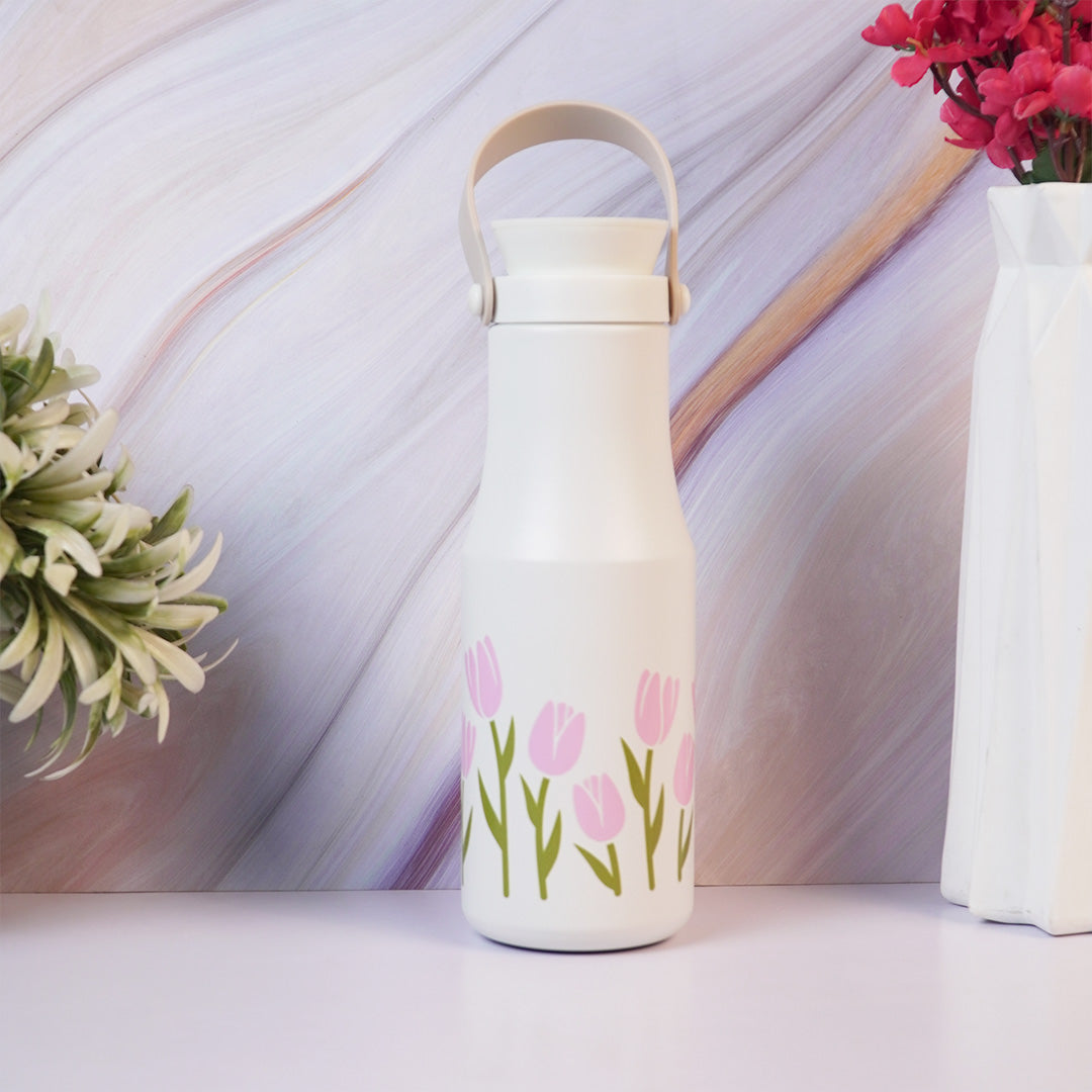 Aesthetic Leak-Proof Stainless Steel Bottle