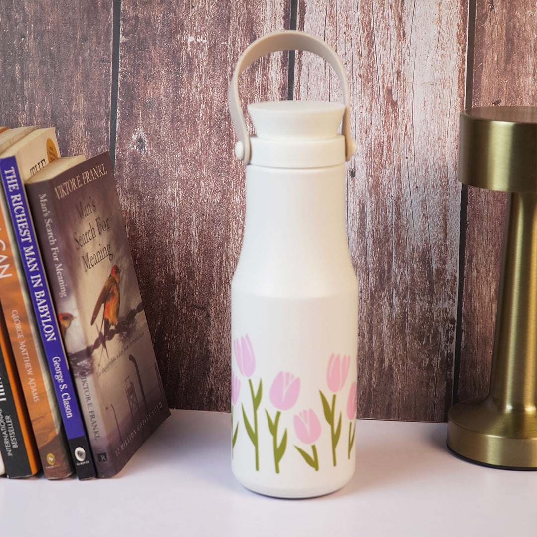 Aesthetic Leak-Proof Stainless Steel Bottle