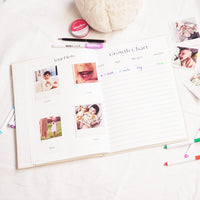 Baby Milestone Keepsake & Photo Album