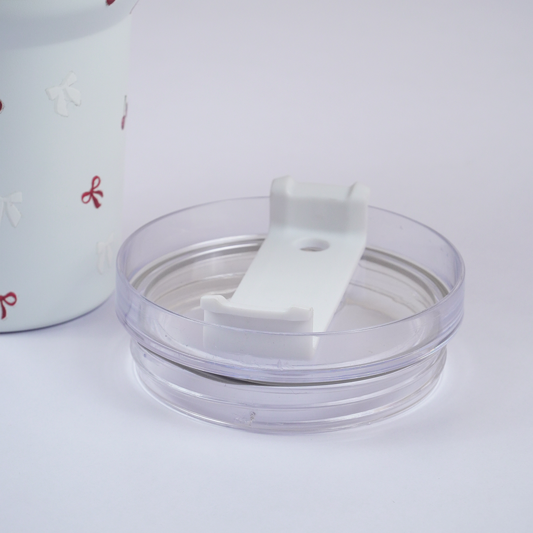 Cherry Daze Insulated Travel Tumbler with Handle & Lid with straw