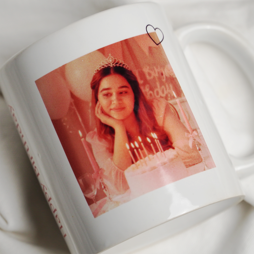 Birthday Print Custom Mug