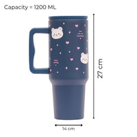 Cute Bear Tumbler with Handle