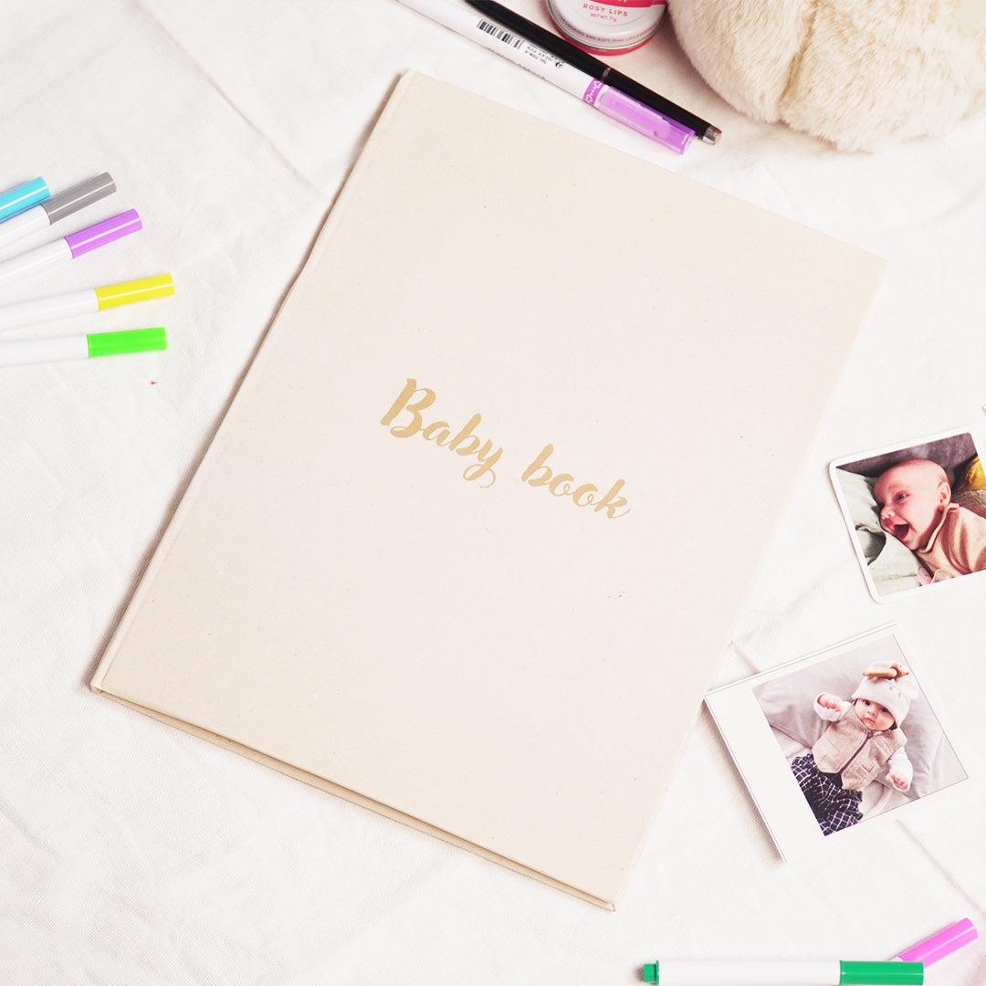 Baby Milestone Keepsake & Photo Album