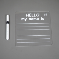 Reusable Name Writing Practice Board for Kids with pen box & Cleaning Cloth