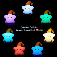 Creative Star Night Light Soft Lamp