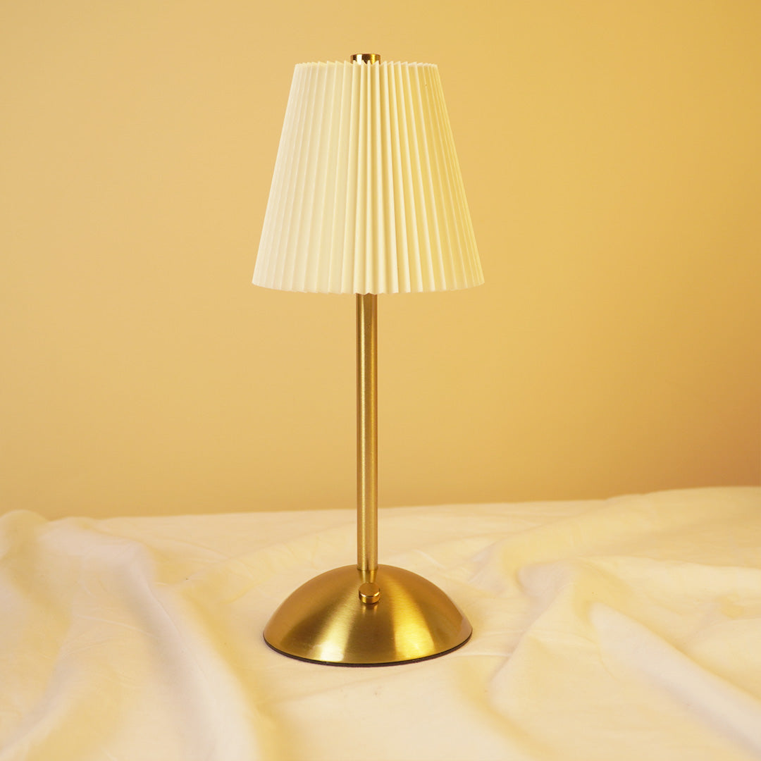 Elegant Warm Glow Table Lamp – Modern Bedside & Home Décor Light