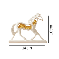AurraGlow™ Horse Decor Showpiece – Modern Resin Sculpture