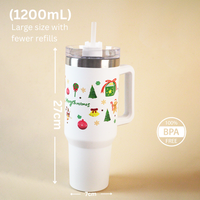 Merry Christmas White Insulated Tumbler