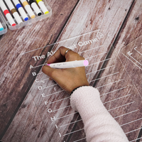 Alphabet Learning Tracing Board for Kids with pen box & Cleaning Cloth