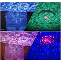 Starry Night Light Projector, LED Light Projector, Ocean Wave Projector with Remote Control, Bluetooth Speaker