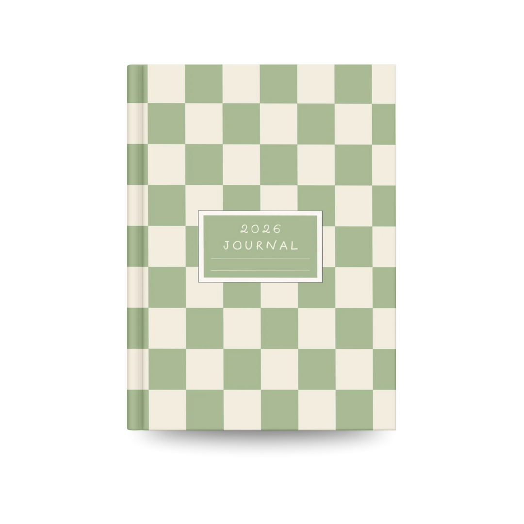 2026 Journal | Green Aesthetic Daily Writing Notebook