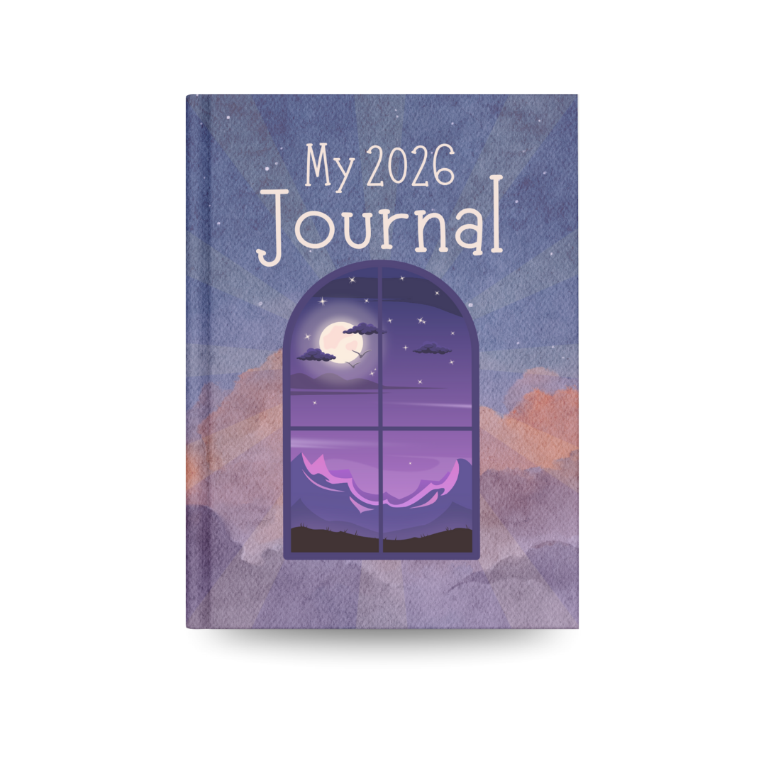 2026 Journal Notebook | Moon & Night Sky Aesthetic Journal