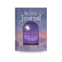 2026 Journal Notebook | Moon & Night Sky Aesthetic Journal