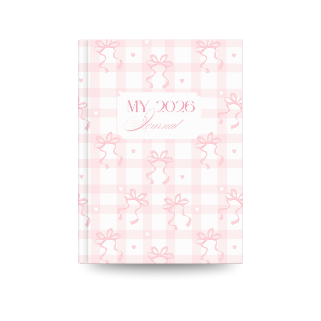 2026 Cute Pink Journal | Aesthetic Daily Diary & Planner