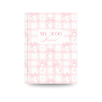 2026 Cute Pink Journal | Aesthetic Daily Diary & Planner