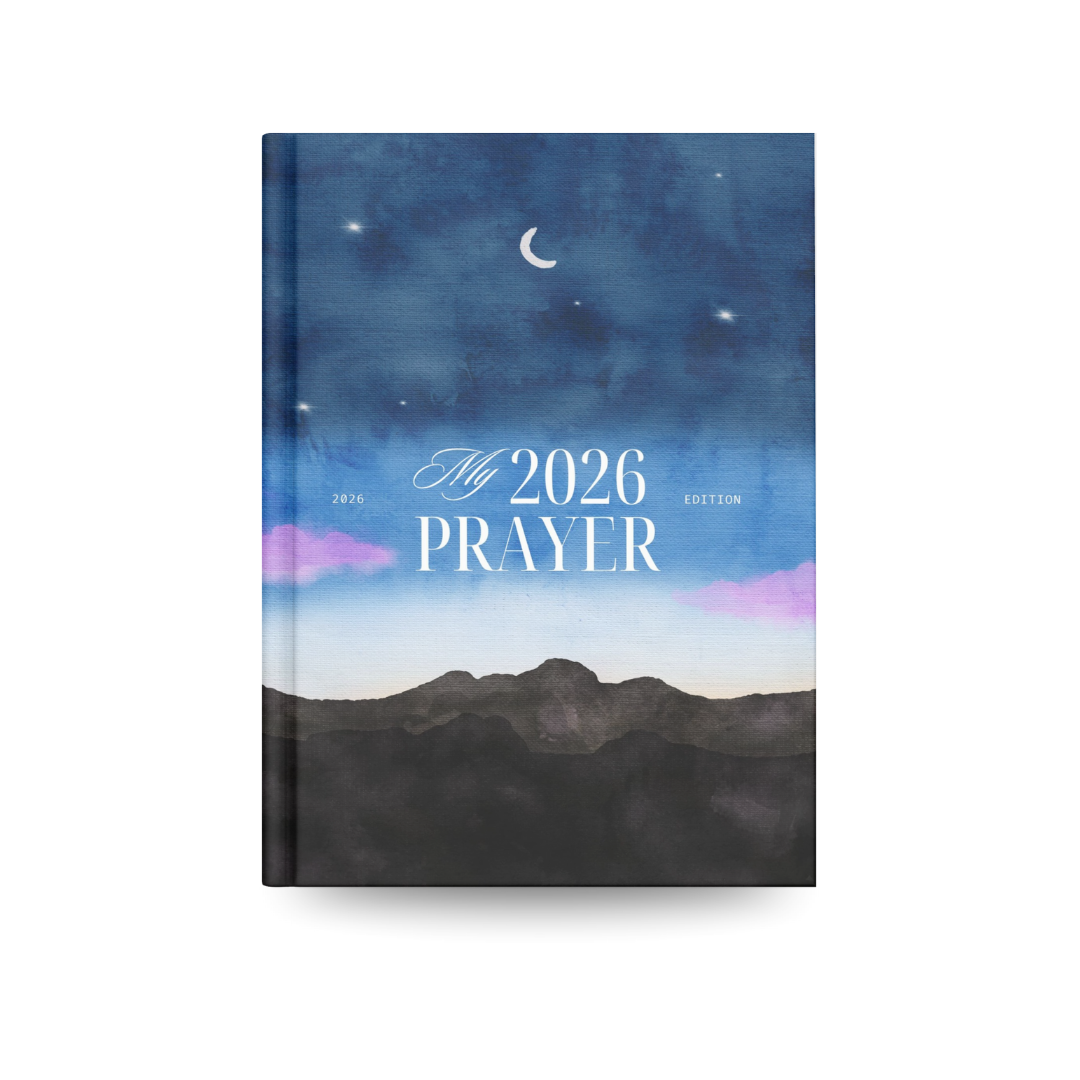 My Prayer Journal 2026 | Night Sky Faith & Reflection Notebook