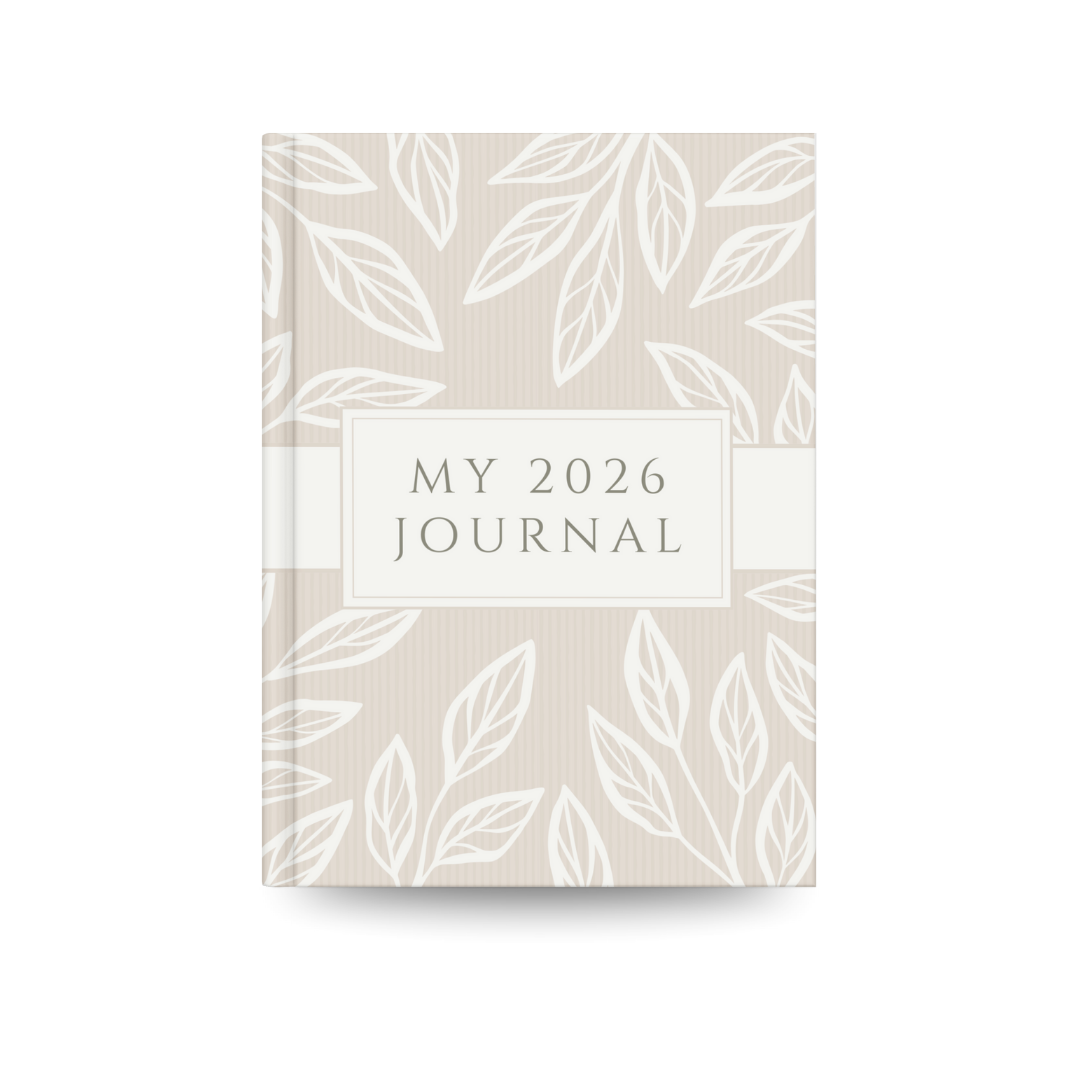 My 2026 Journal | Minimal Beige Aesthetic Daily Notebook