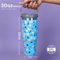Berry Lemonade Tumbler – Fresh, Fun & Stylish