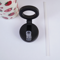 Strawberry Design Stainless Steel Water Bottle