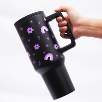 Midnight Glow Black Tumbler