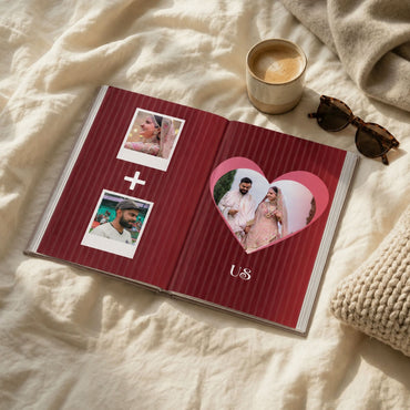 You & Me Personalized Photo Book | Custom Couple Memory Album | Anniversary, Wedding & Romantic Gift by Memories Insite