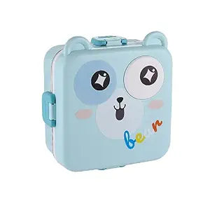 Personalized square stainless steel kids Bento Lunch Box