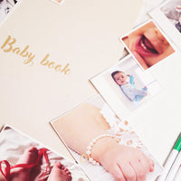 Baby Milestone Keepsake & Photo Album