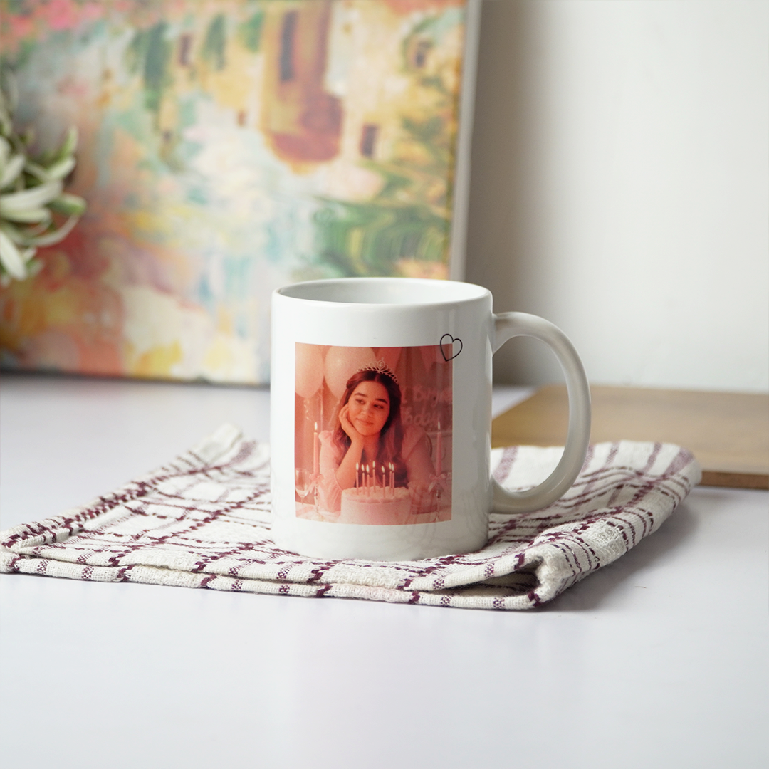 Birthday Print Custom Mug
