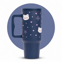 Cute Bear Tumbler with Handle