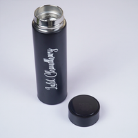 Premium Black Insulated Stainless Steel Water Bottle