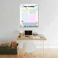 Acrylic Wall Task Milky Planner – Reusable & Stylish Organizer for Home, Office & Kids