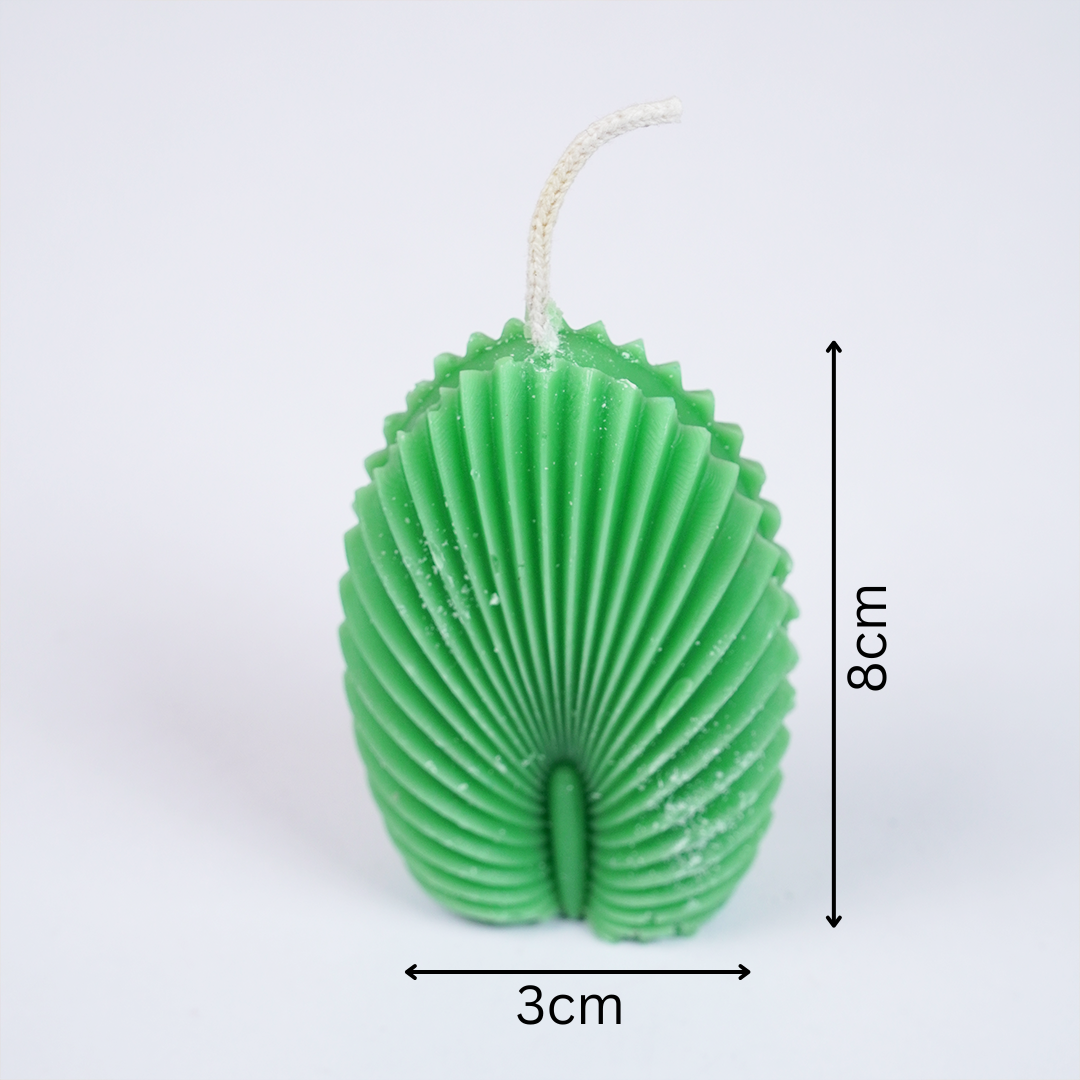 Set-2 Leaf Shape Decorative Candle
