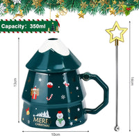 Christmas Tree Star Mug (Random Color)