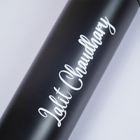 Premium Black Insulated Stainless Steel Water Bottle