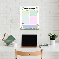 Acrylic Wall Task Milky Planner – Reusable & Stylish Organizer for Home, Office & Kids