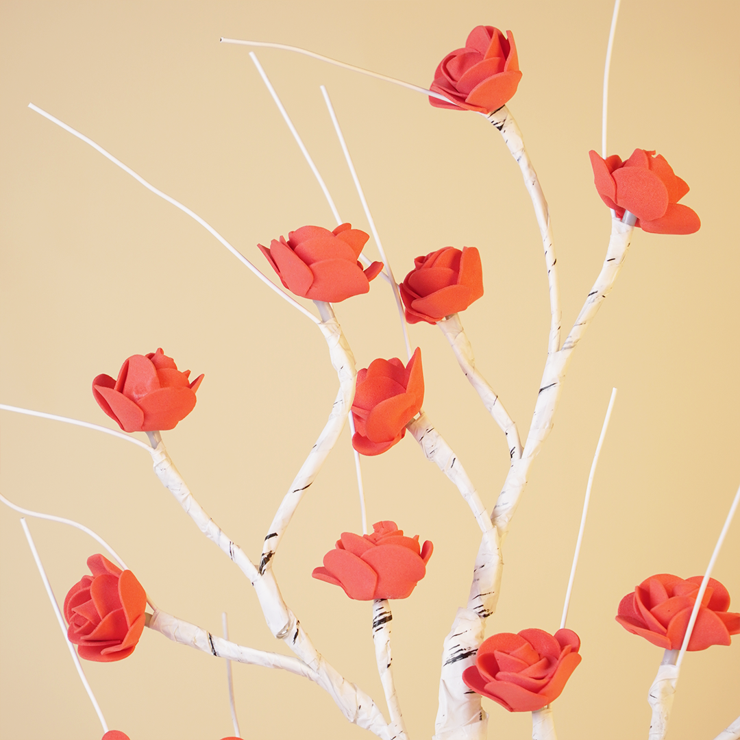 Rose Flower Accent Lamp