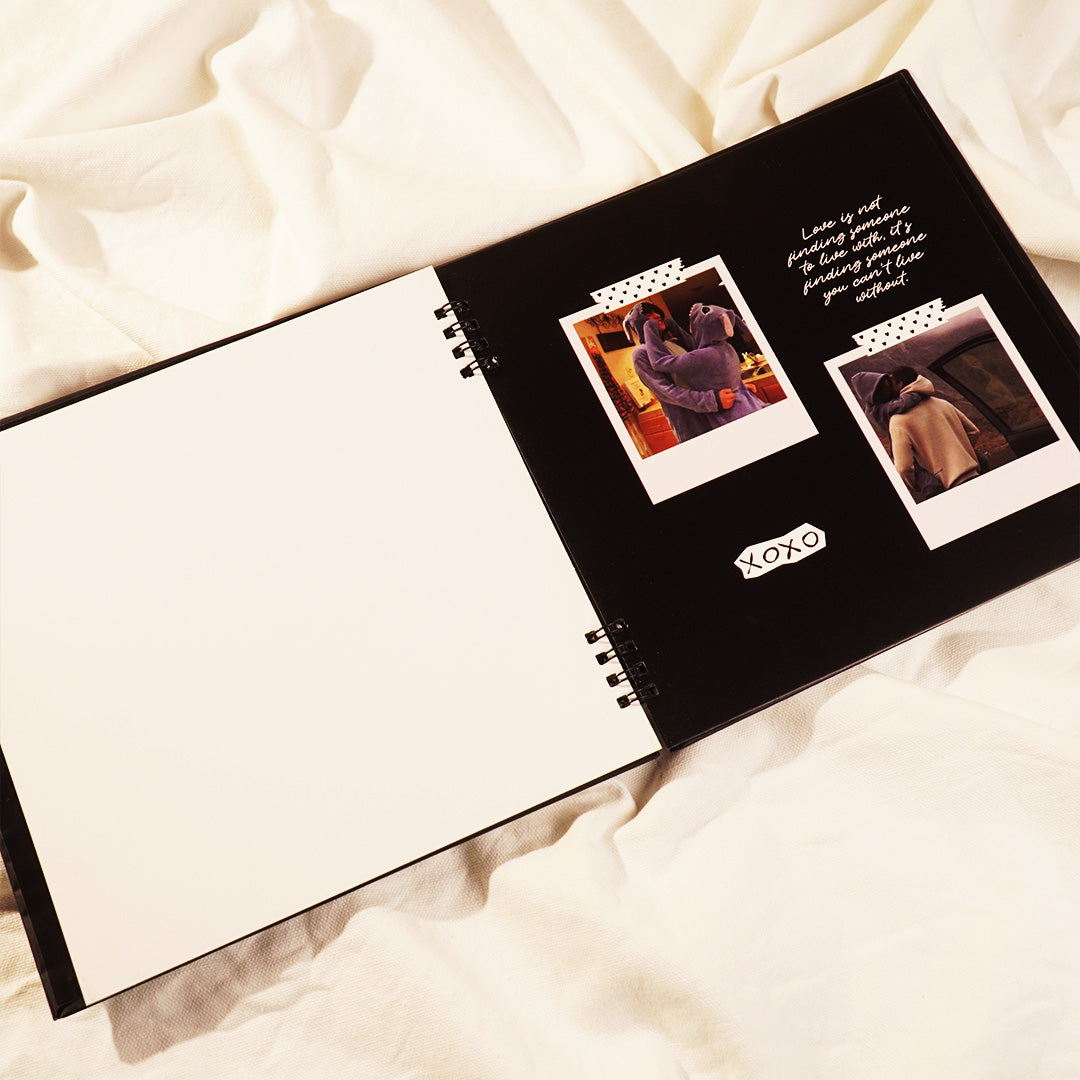 Custom Couple Name Memory Book