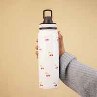 Cherry Bliss Stainless Steel Water Bottle | Cute & Durable Everyday Hydration