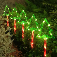 Solar Christmas Tree Garden Light