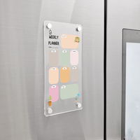 Magnetic Weekly Planner for Fridge | Home Organizer with Notes & Reminder Sections