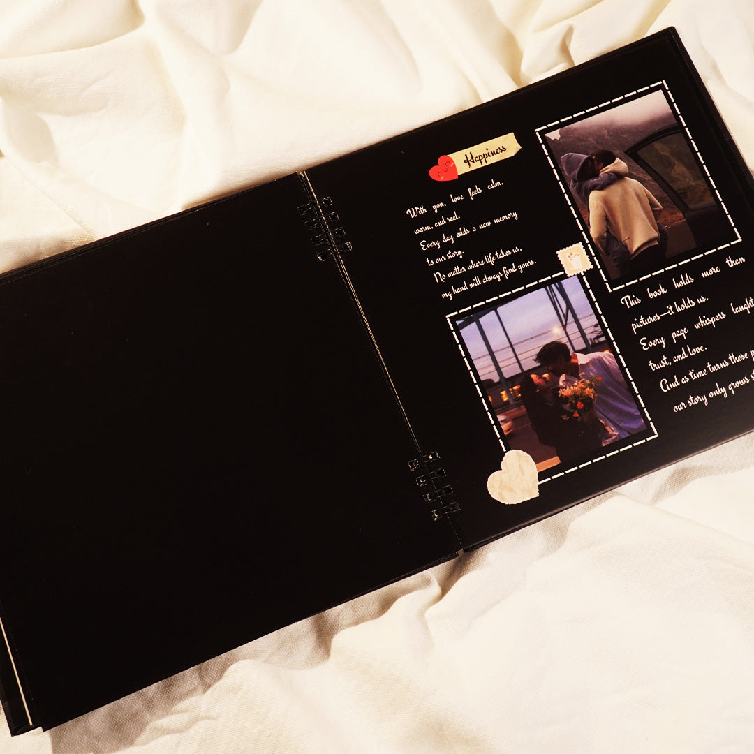 Custom Couple Name Memory Book