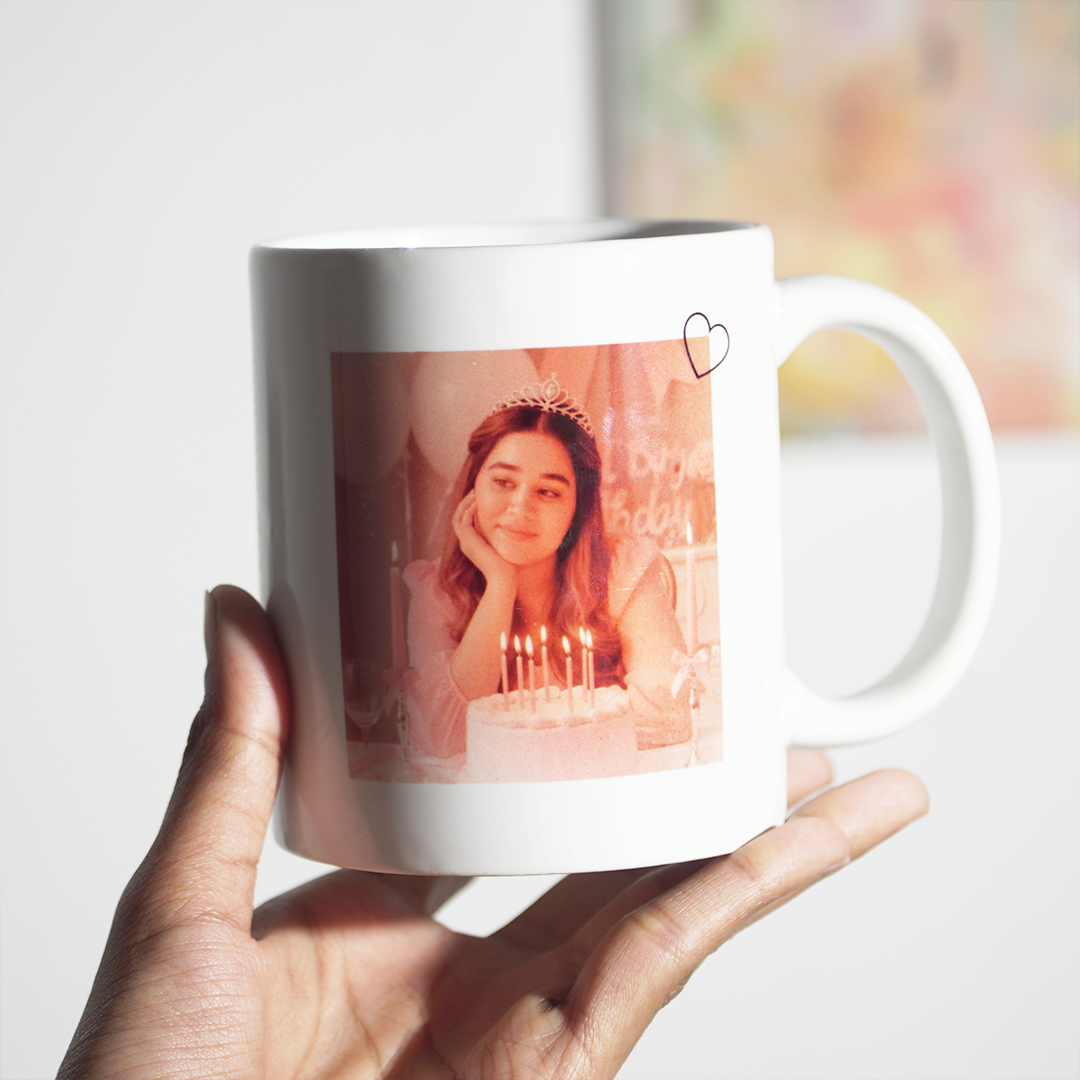 Birthday Print Custom Mug