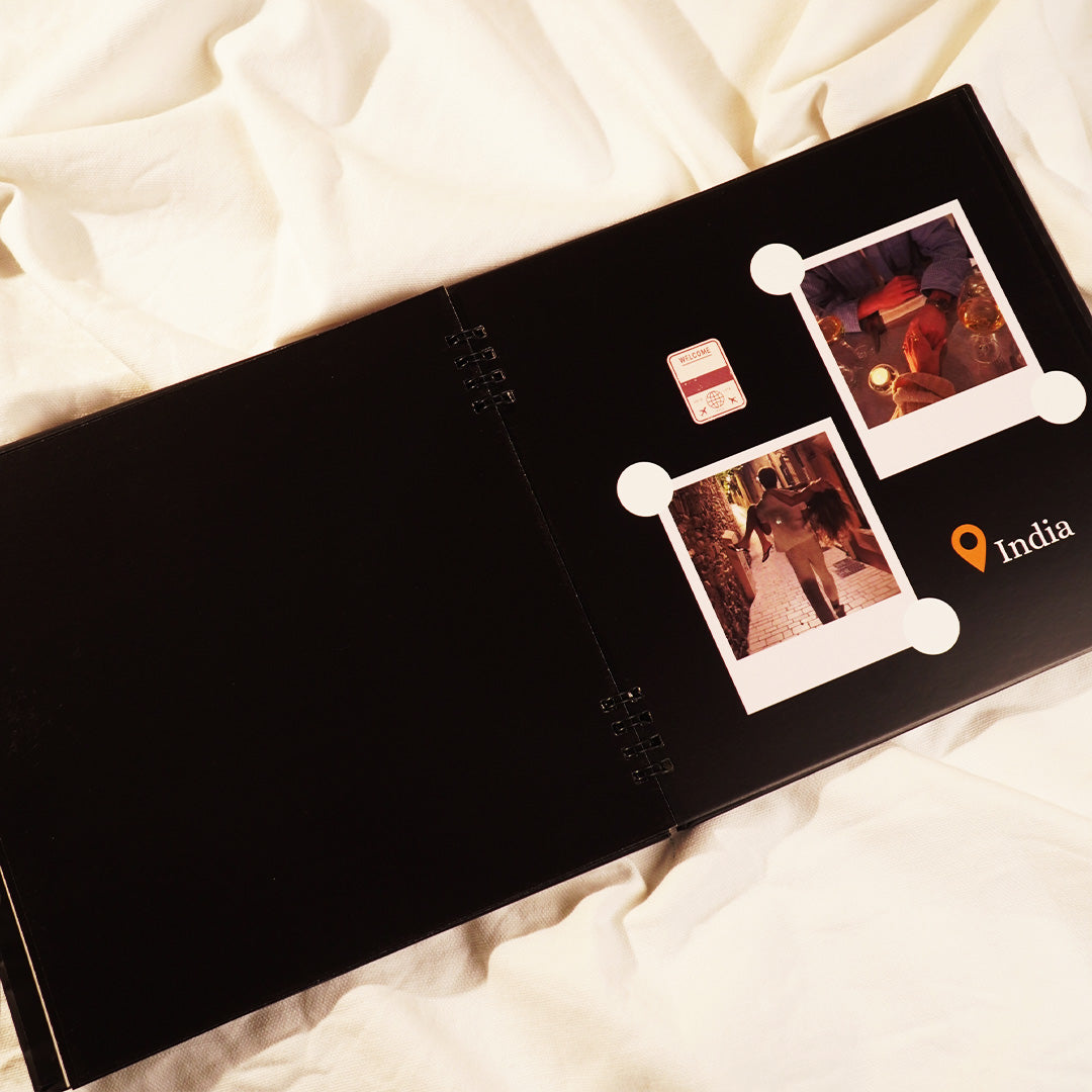 Custom Couple Name Memory Book